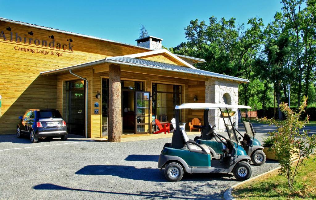 Albirondack Camping Lodge & Spa Exterior foto