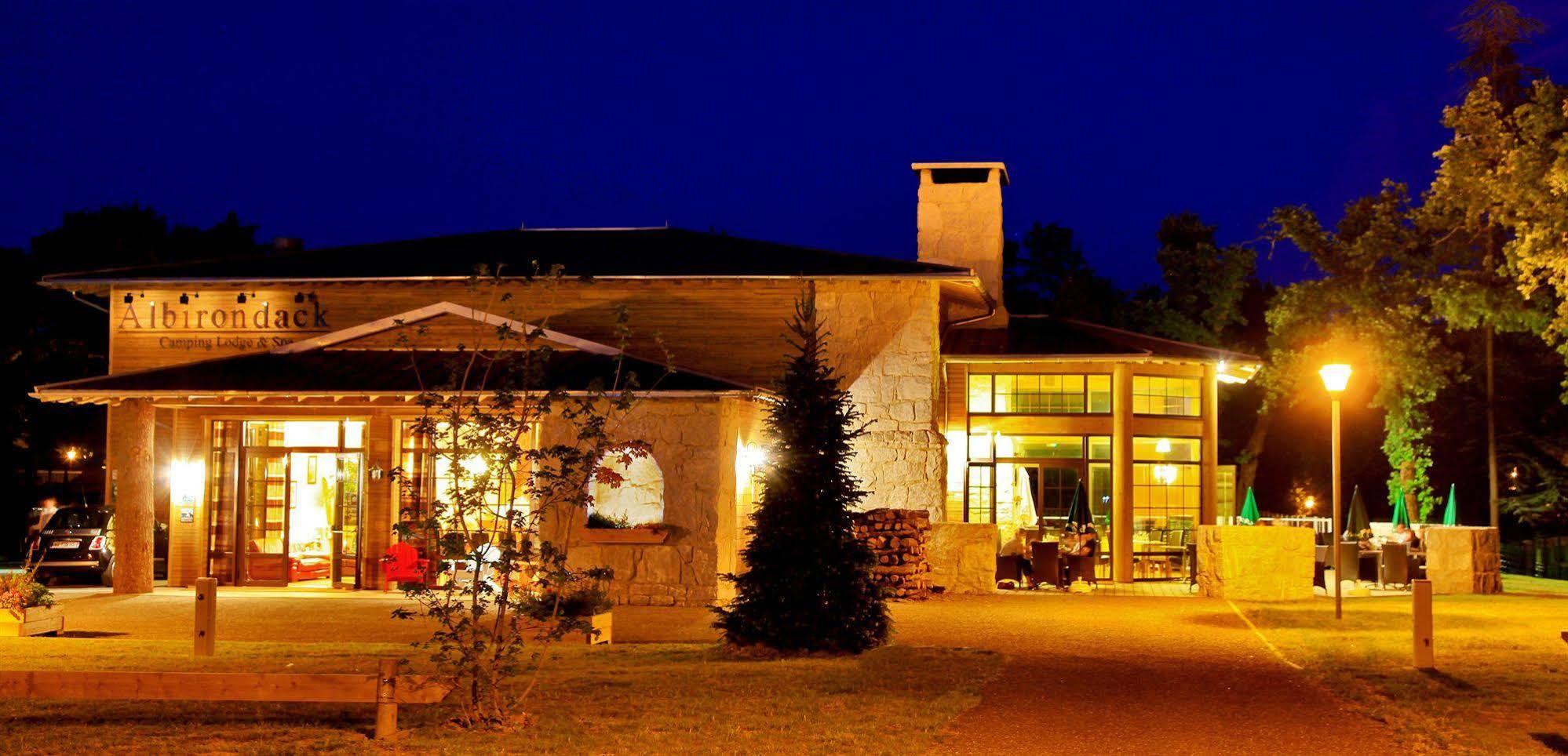 Albirondack Camping Lodge & Spa Exterior foto