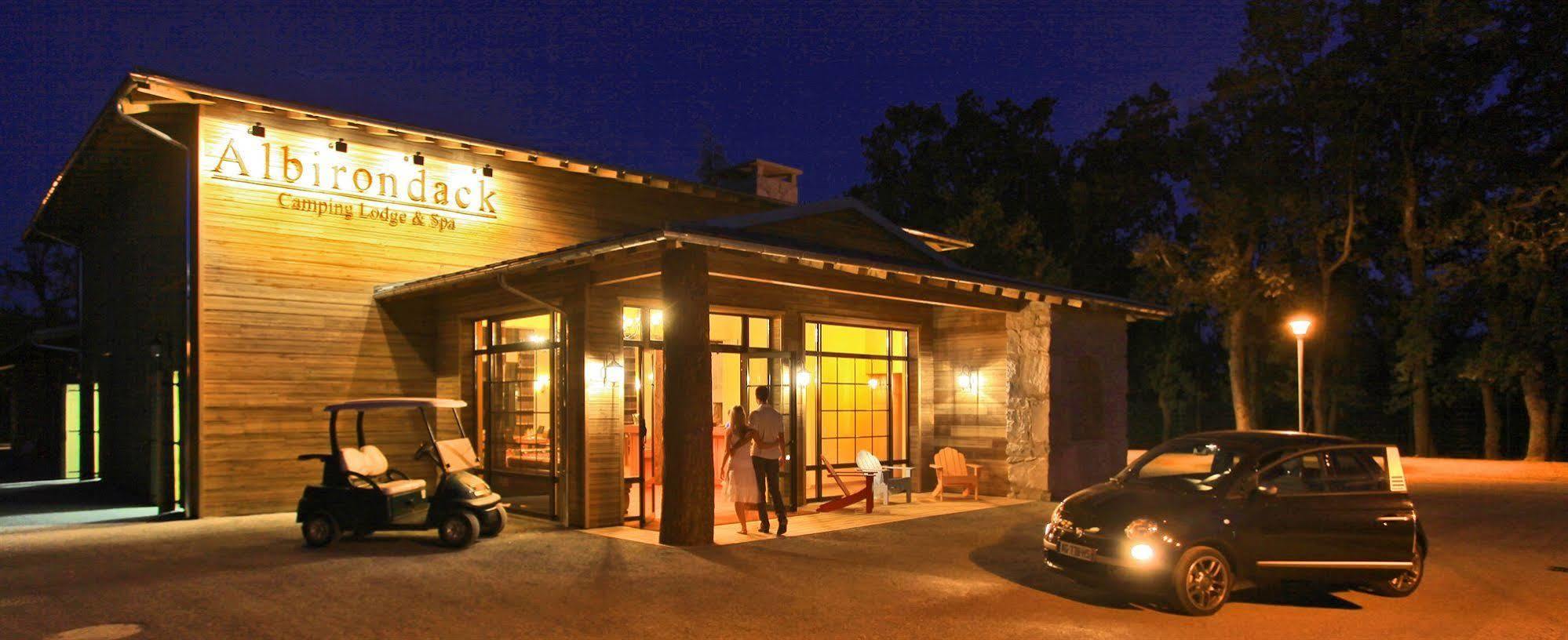 Albirondack Camping Lodge & Spa Exterior foto